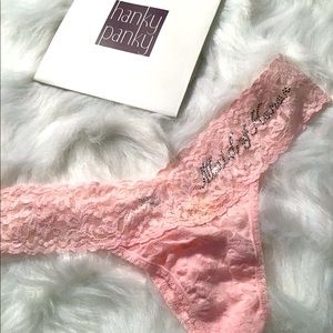 Hanky Panky Thong Maid of honour